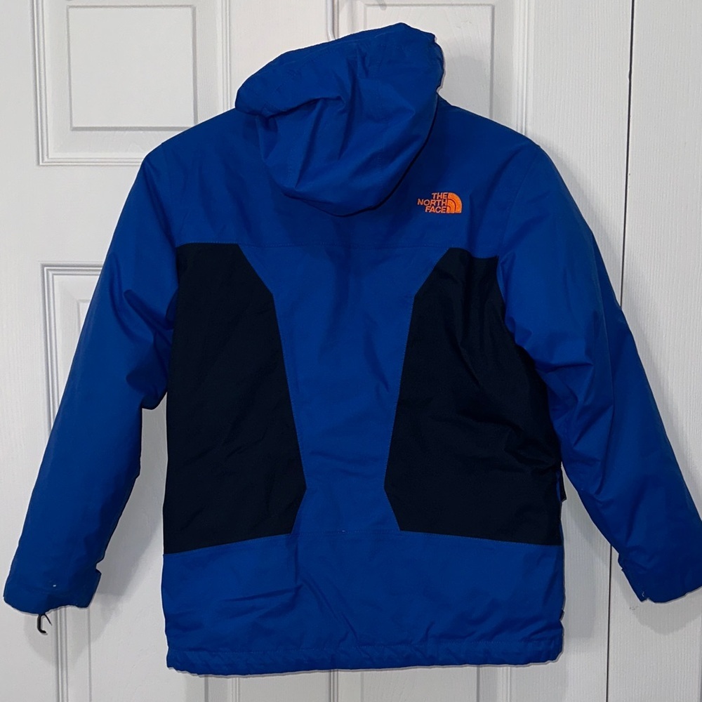 The North Face Vibrant Blue and Orange Kids' 3-1 Jacket - Picture 4 of 7